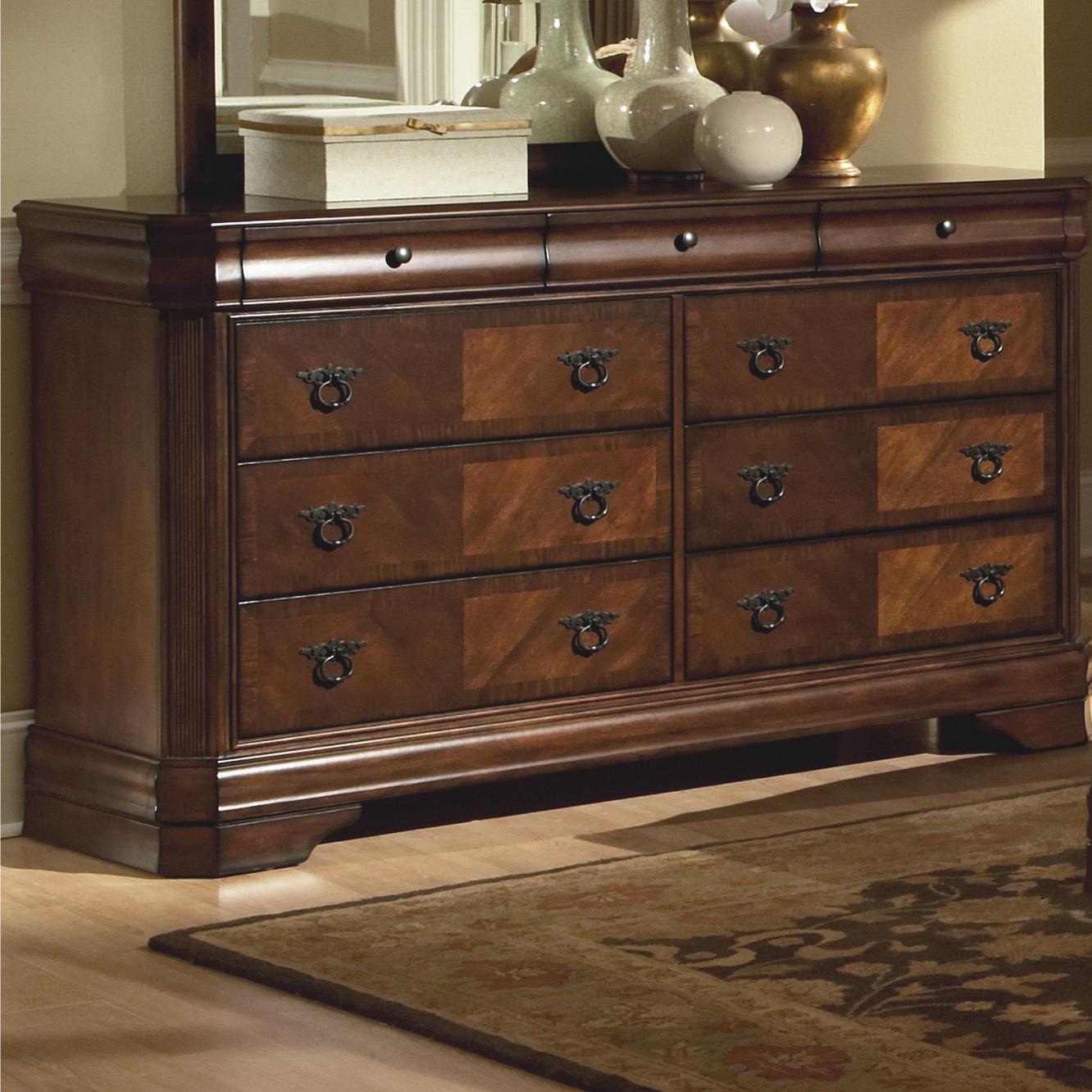 Drawer Dresser Sheridan by New Classic Wilcox Furniture Dresser